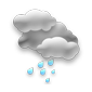 Couvert, Bruines ou pluies faibles