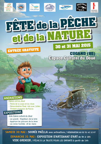 Flyer Journée de la pêche à Cugnad
