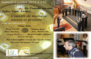L'Ensemble Vocal du val de Loire