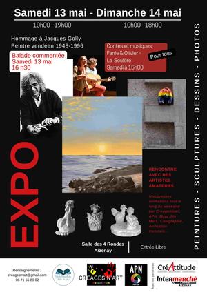 Exposition et hommage à Jacques Golly