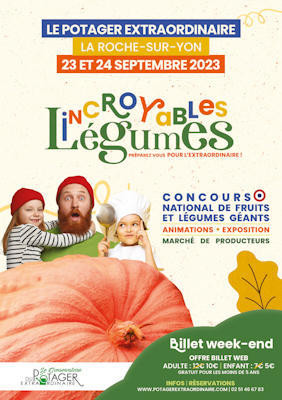 Affiche incroyables légumes