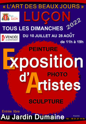 L'Art des Beaux Jours 2022 - Prom'Art Luçon