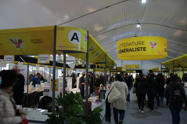 Le Département a invité cinq auteurs au Printemps du livre de Montaigu.