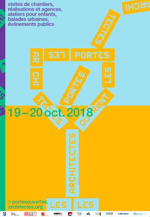 affiche architectes ouvrent les portes