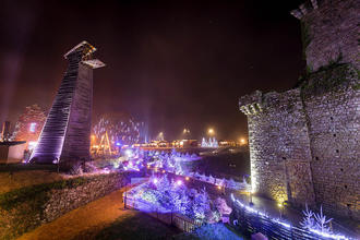 Marché de Noël au château de Tiffauges © Pascal Baudry