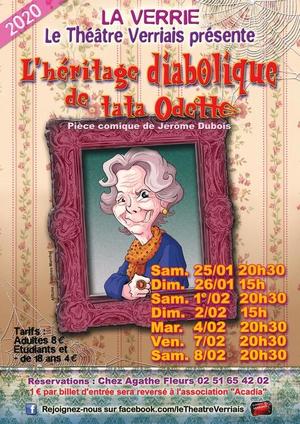 Affiche : Le portrait de tata Odette