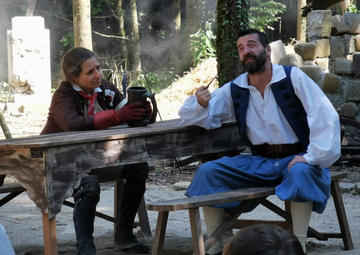 Le spectacle Lames en table dure 40 minutes.
