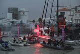 Alex Thomson dans le chenal