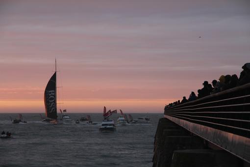 Arrivée d'Alex Thomson