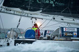 Bertrand de Broc sur son bateau 3