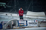 Bertrand de Broc sur son bateau 4