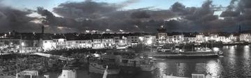 L'Ile d'Yeu, à la tombée de la nuit