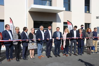 Le président du Département Alain Leboeuf a inauguré la MDSF de Fontenay-le-Comte