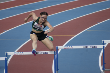 Louise Maraval est sélectionnée pour les mondiaux d'athlétisme en relais 4x400 mètres. ©Louise Maraval