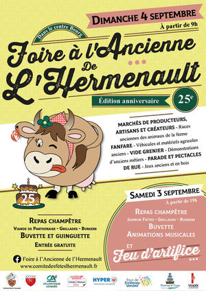 Affiche Foire à l'Ancienne 2022