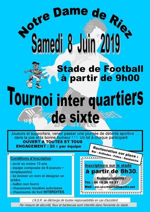 TOURNOI Inter-Quartiers