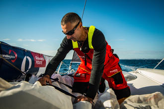 Giancarlo Pedote, skipper au départ du Vendée Globe 2020 ©Prysmian Group