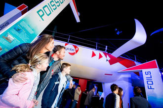Illustration du village du Vendée Globe 2016-2017 ©Simon Bourcier