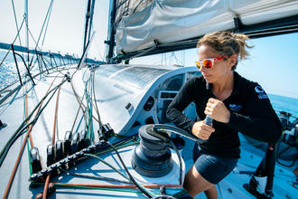 Alexia Barrier, skipper du Vendée Globe 2020 ©4MyPlanet/Xavier Giraud