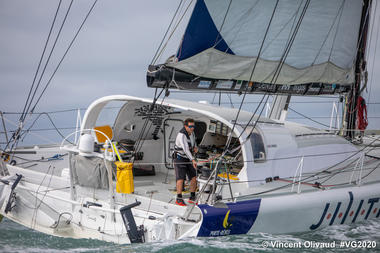 Clément Giraud, skipper du Vendée Globe 2020 ©Vincent Olivaud