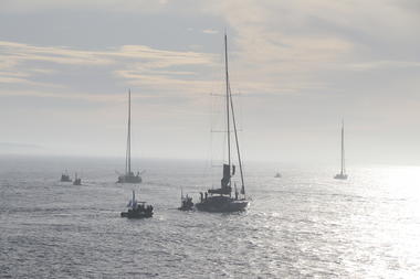 Départ du Vendée Globe 2020 ©CD85