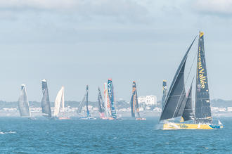 Départ Vendée Globe 2020 - ©Julien Gazeau