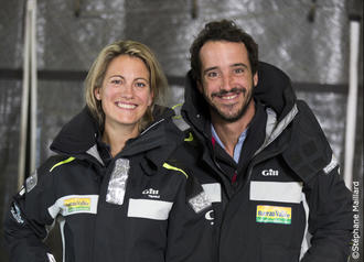 Servane Escoffier et Louis Burton ont créé BE racing il y a dix ans.