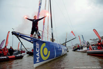 François Gabart, vainqueur du Vendée Globe 2012-2013