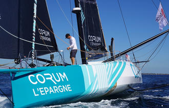 Nicolas Troussel, skipper du Vendée Globe 2020 ©Hugo Chartier/Corum