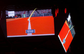 Hawk-eye aux Internationaux de tennis de Vendée ©Rémy Chautard/ITV2019