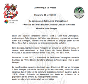 communiqué