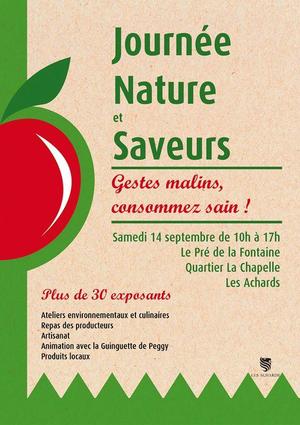 Affiche Journée Nature et Saveurs