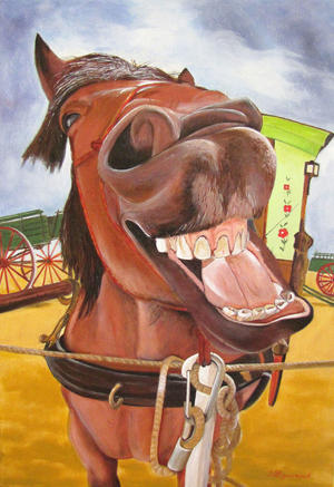 Le cheval qui rit