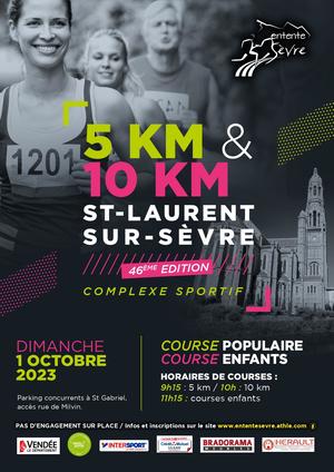 5 et 10 kms de st laurent sur sevre