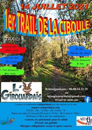 1er TRAIL DE LA CIBOULE