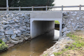 À Sèvremont, le pont Charin reconstruit © CD85